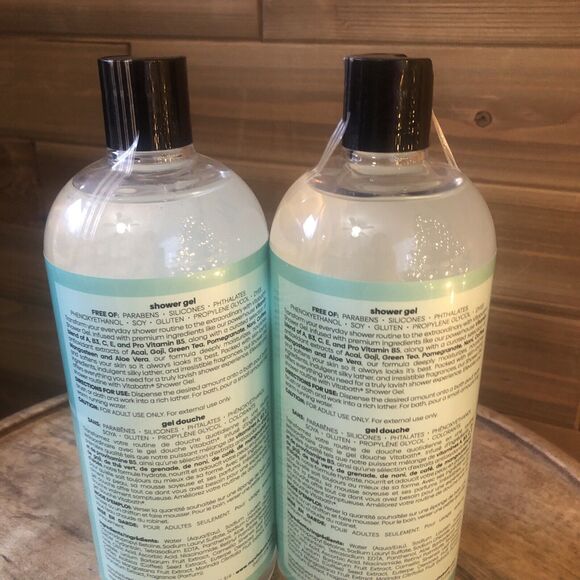 (2) Vitabath Jolly Juniper Shower Gel - 33.8 oz Each - Picture 5 of 6